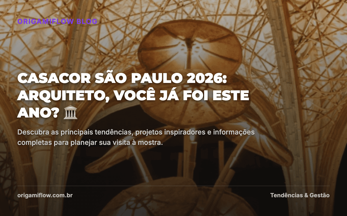 CASACOR São Paulo 2026: Arquiteto, você já foi este ano?