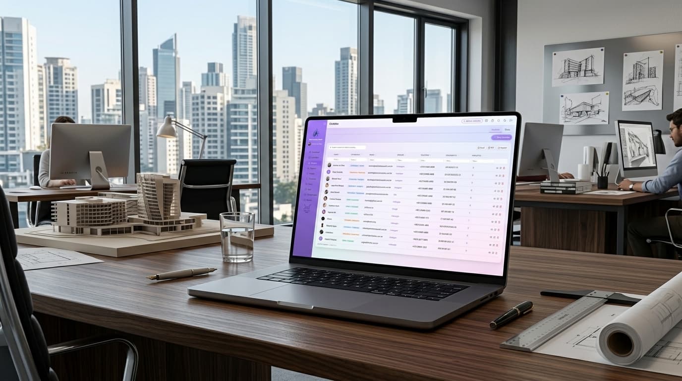 Gerenciamento de Contatos e Leads no CRM OrigamiFlow