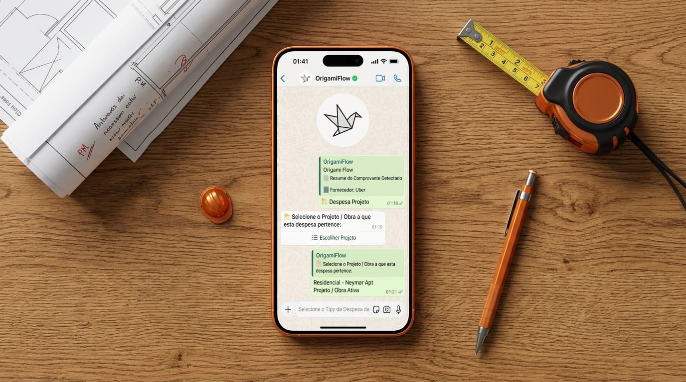 Leitura Automática de Recibos no WhatsApp com IA
