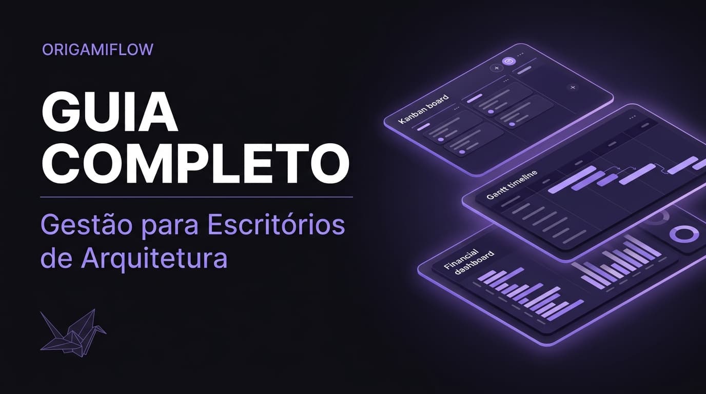 Guia Completo do OrigamiFlow: Gestão para Escritórios de Arquitetura