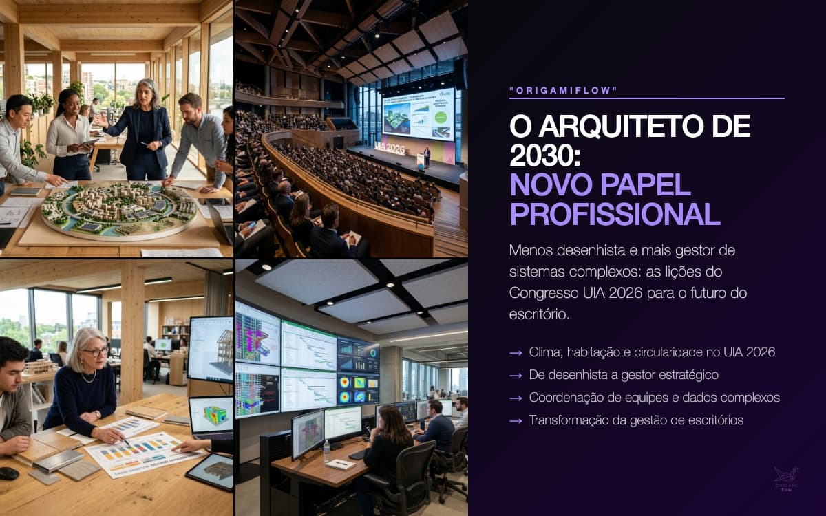 O Arquiteto de 2030 Não Vai Trabalhar Como o Arquiteto de Hoje — E a Mudança Já Começou