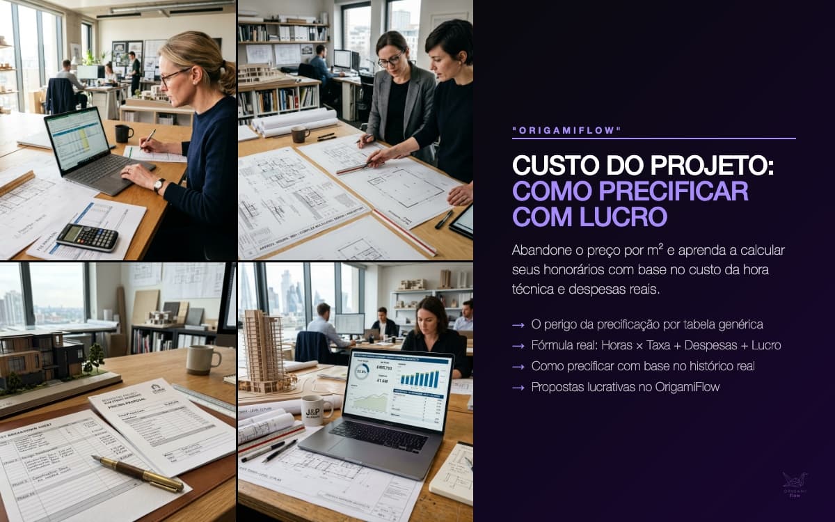 Custo do Projeto e Precificação na Arquitetura: O Guia para Cobrar com Lucro