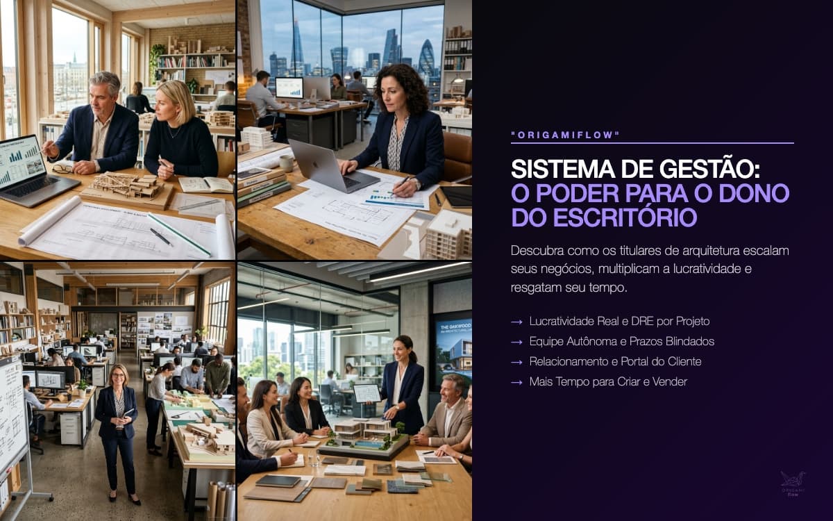 Benefícios de um Sistema de Gestão para Donos de Escritório de Arquitetura