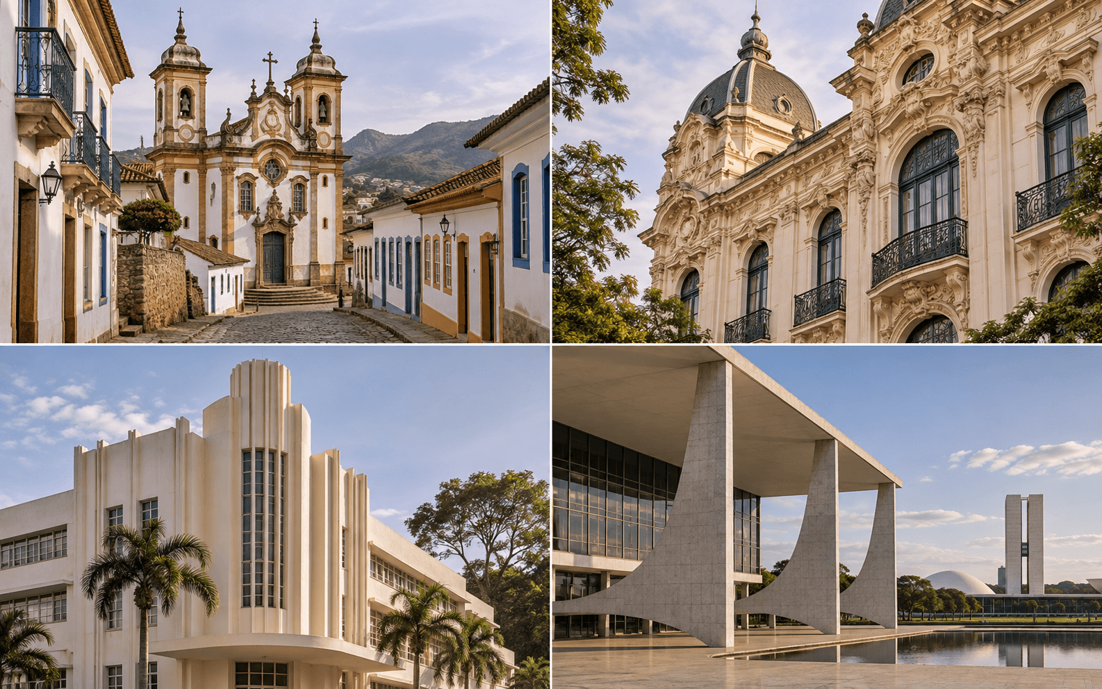 Estilos arquitetônicos: um guia para reconhecer linguagens e contextos