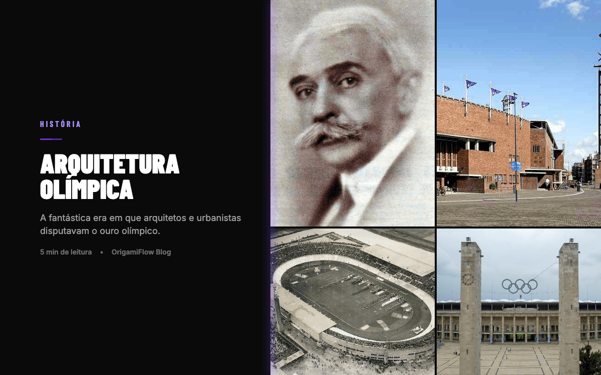 Arquitetura Olímpica: Arte e Medalhas