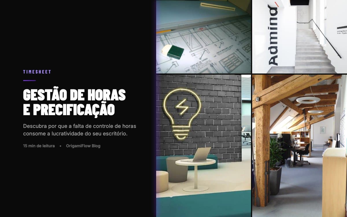 Gestão de Horas e Custo de Projetos